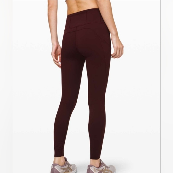 lululemon athletica Pants - Lululemon Fast and Free High-Rise Tight Non-Reflective Brushed Nulu Women's Sz 2